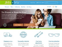 Tablet Screenshot of felixandiris.com